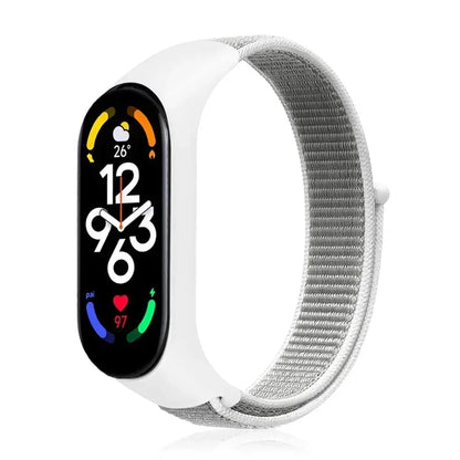 Nylon Sport Strap for Xiaomi Mi Band 3 4 5 6 7 — Soft Adjustable Replacement Wristband