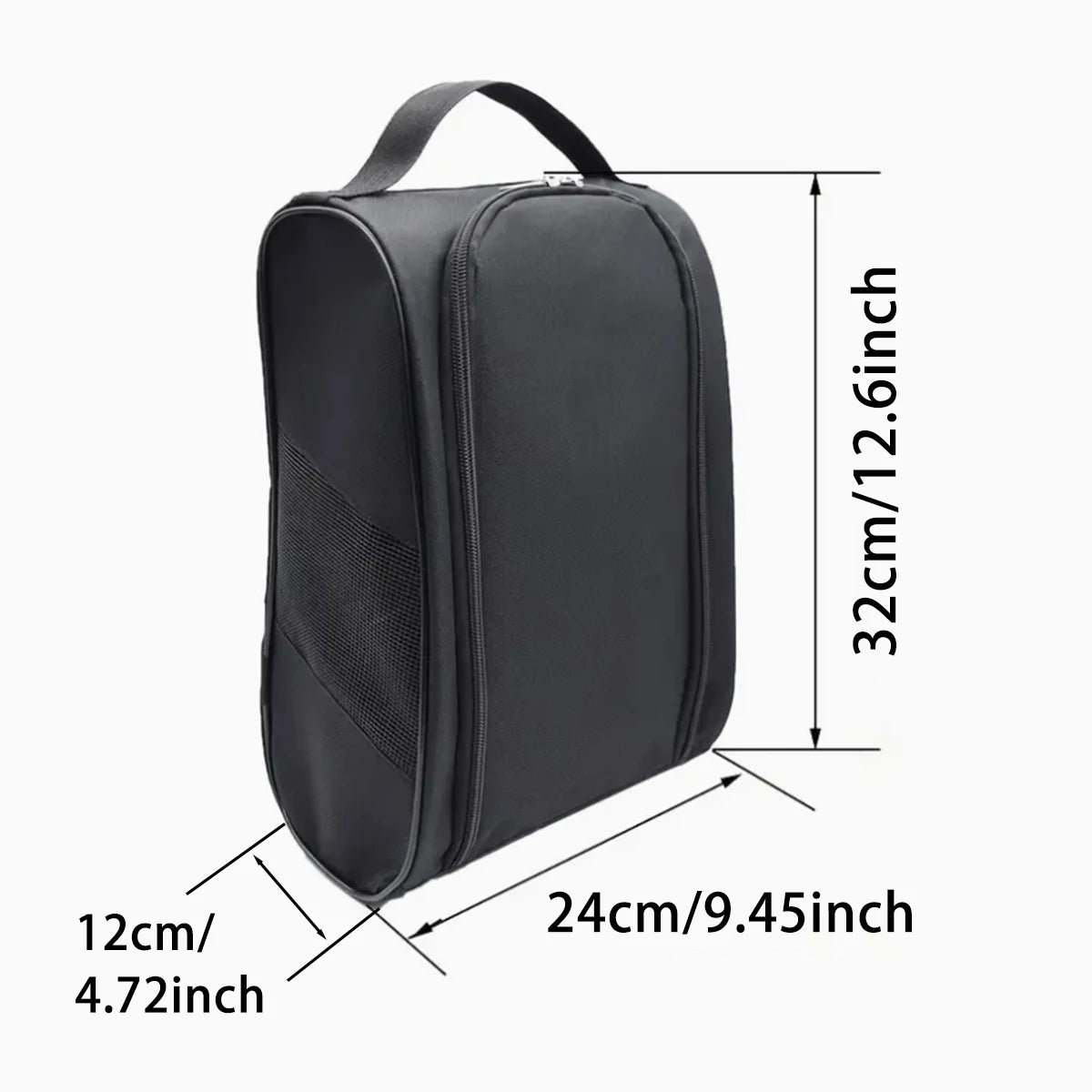 Portable Sports Shoe Bag — Breathable Oxford Carry Bag for Golf, Football & Tennis