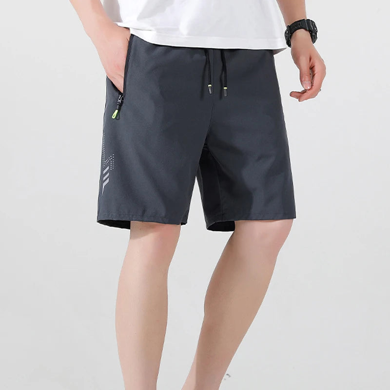 Men's Quick-Dry Sports Shorts — Breathable Running & Football Shorts