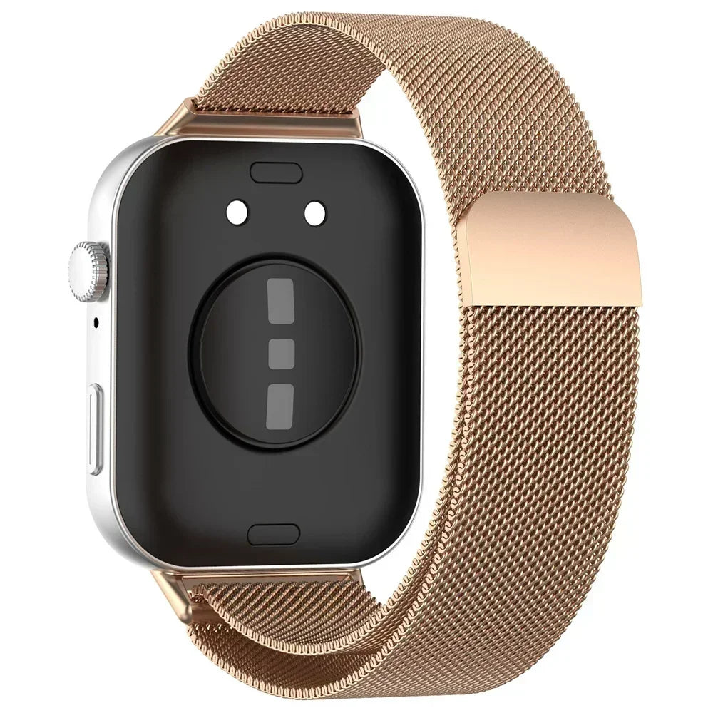Magnetic Milanese Loop Watch Band — Stainless Steel, Fits Huawei Watch FIT 3 / FIT 4 / FIT 4 Pro