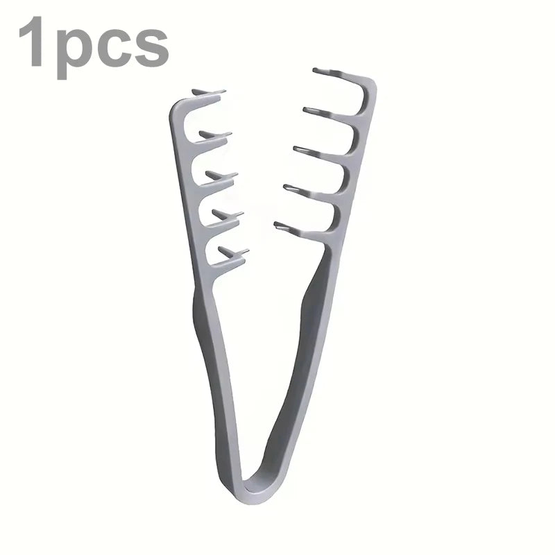 Volumizing Wide-Tooth Hair Styling Comb — Fluffy Texture Curling Tool for All Hair Types