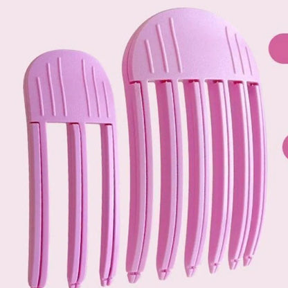 Fluffy Volumizing Hair Clips — Curling Bangs & Root Lift Clips for Women