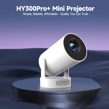 Magcubic HY300 Pro+ 8K WiFi 6 Projector — 290 ANSI Android 14, Bluetooth 5.0 & 1280x720P Home Cinema & Outdoor Projector