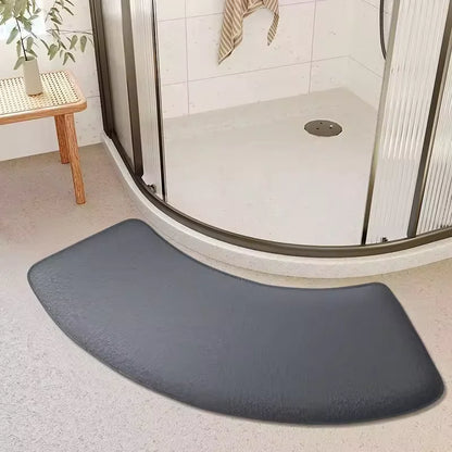 Absorbent Suede-Feel Bathroom Floor Mat – 6 Sizes