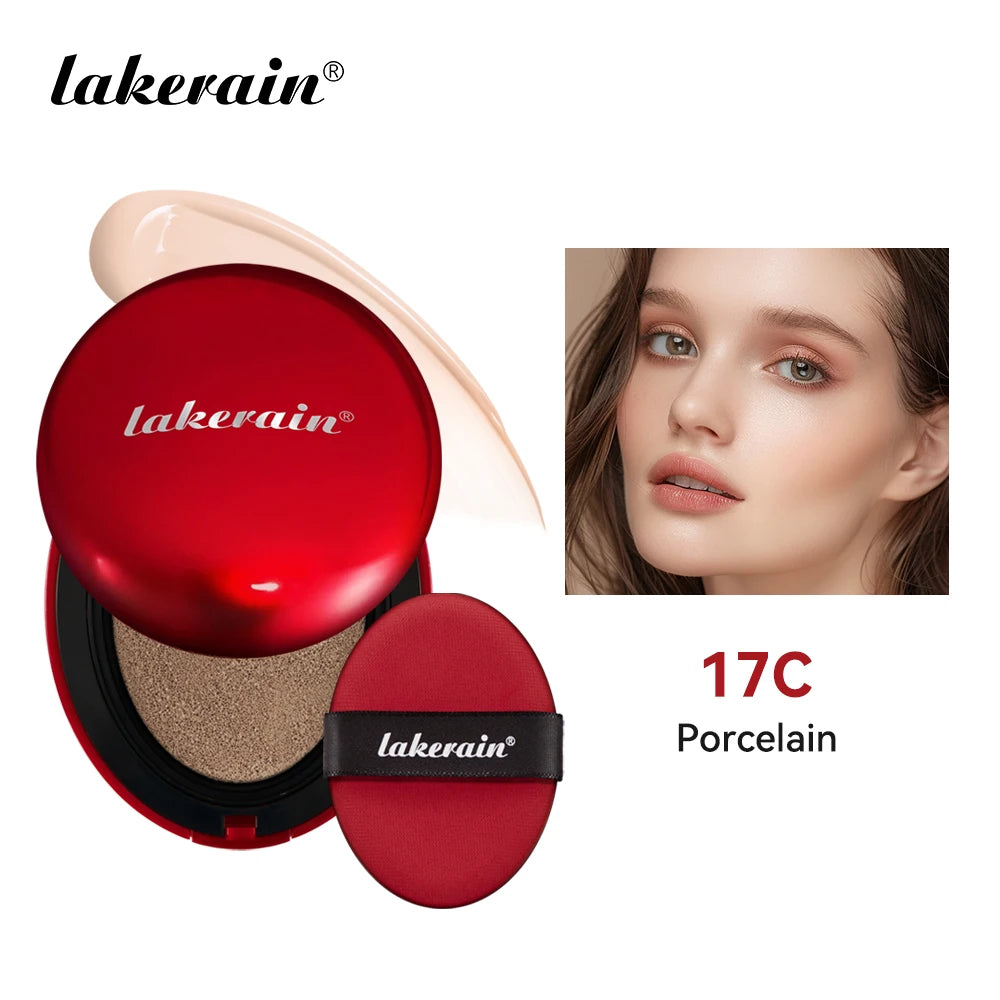 Sunscreen Cushion Foundation — Full Coverage Waterproof Long-Lasting Concealer & SPF Makeup