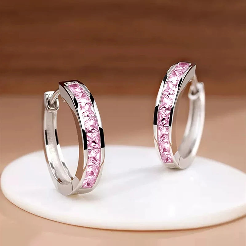 Women’s Cubic Zirconia Hoop Earrings – 11 Classic Designs