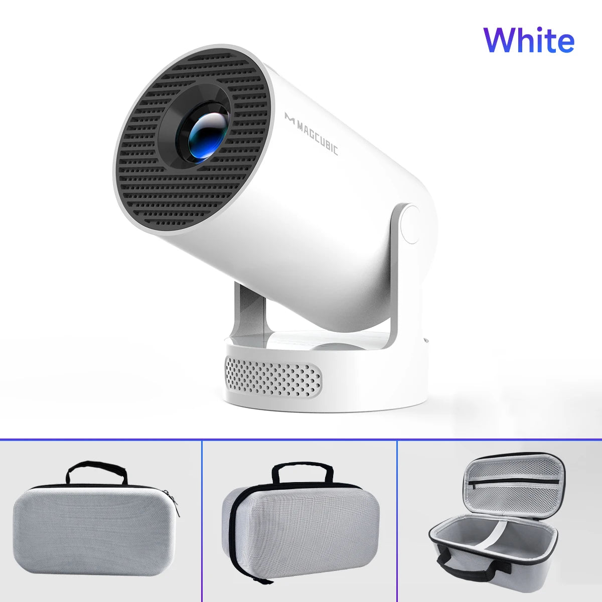 Magcubic HY300 Pro+ 8K WiFi 6 Projector — 290 ANSI Android 14, Bluetooth 5.0 & 1280x720P Home Cinema & Outdoor Projector