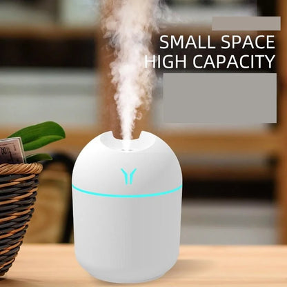 250 ml USB Mini Cool-Mist Humidifier – 2 Styles