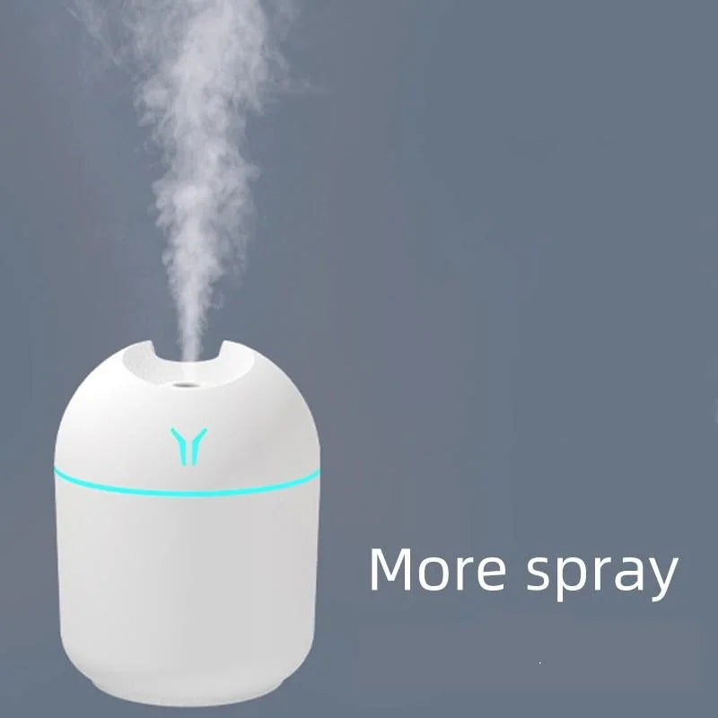 250 ml USB Mini Cool-Mist Humidifier – 2 Styles