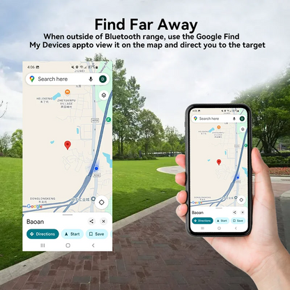 Android Bluetooth Navigation Tracker — Google Find Hub Compatible Key Finder for Samsung, Xiaomi & Pixel