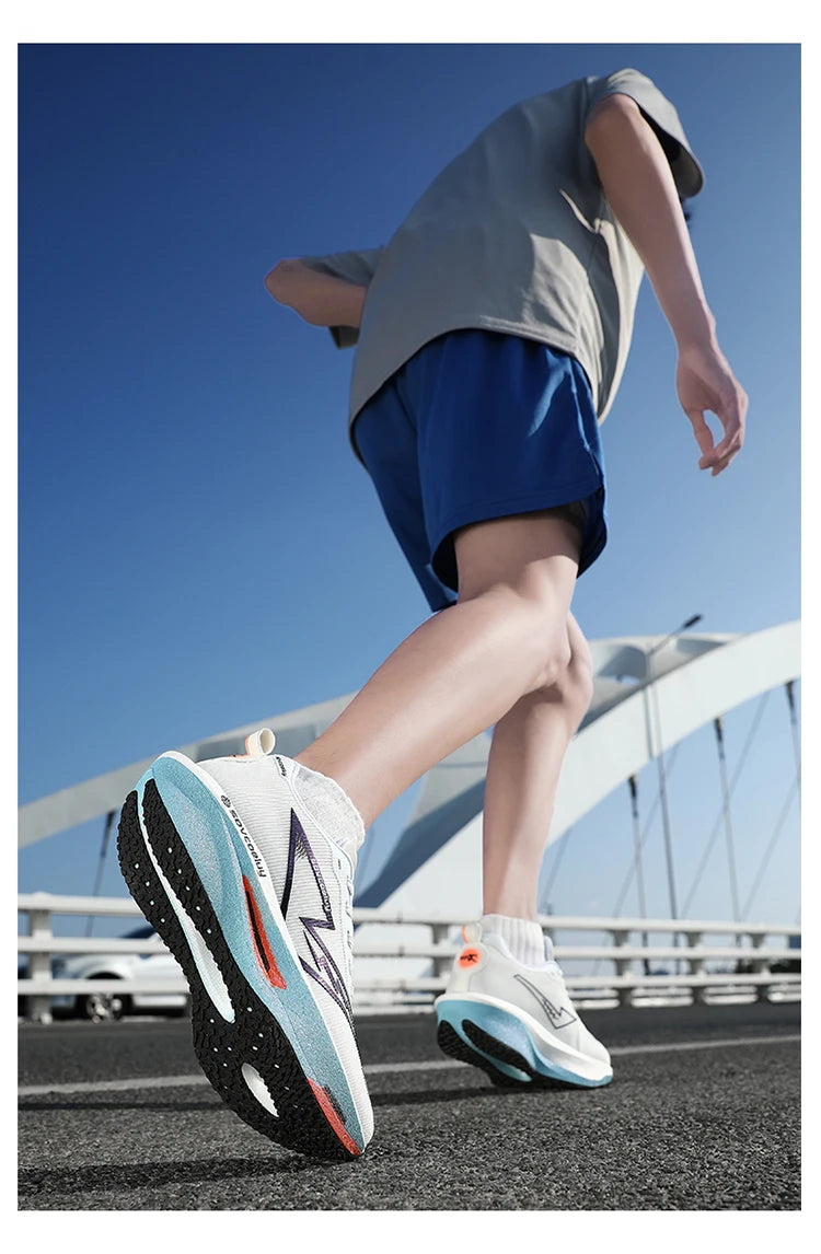 Carbon Board Marathon Running Sneakers — Breathable Lightweight Athletic Shoes for Men & Women