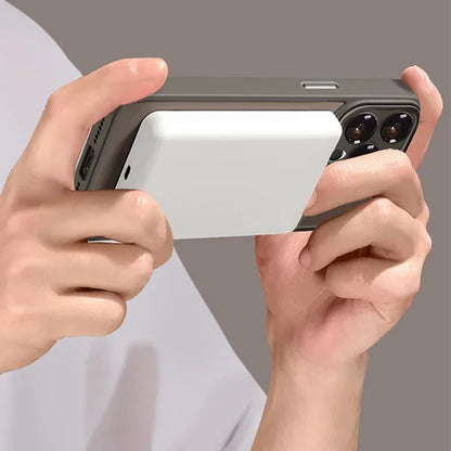 Magnetic Matte Translucent iPhone Case with Lens Protector — MagSafe Compatible, iPhone 11–17 Pro Max