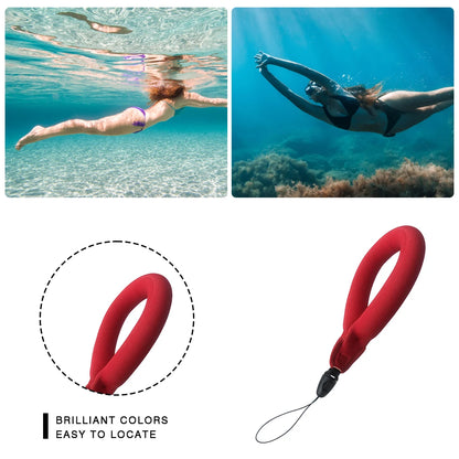 Camera Buoyancy Wrist Strap — Floating Neoprene Belt for Diving, Fishing & Swimming