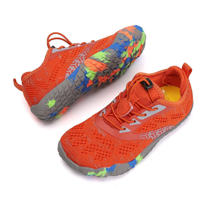 Kids Aqua Beach Water Shoes — Quick-Dry Barefoot Swim Sandals for Boys & Girls | Surfing, Boating & Wading
