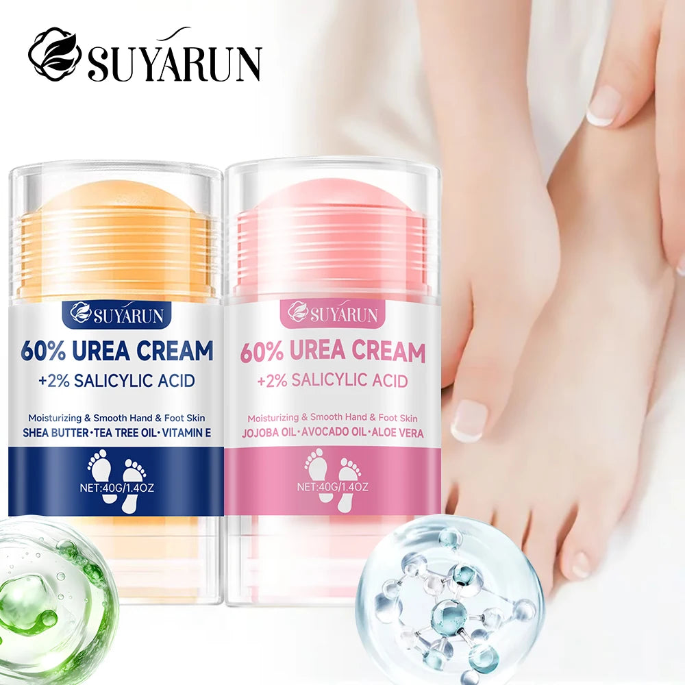 SUYARUN 60% Urea Foot Cream Stick — Deep Hydration & Cracked Heel Repair