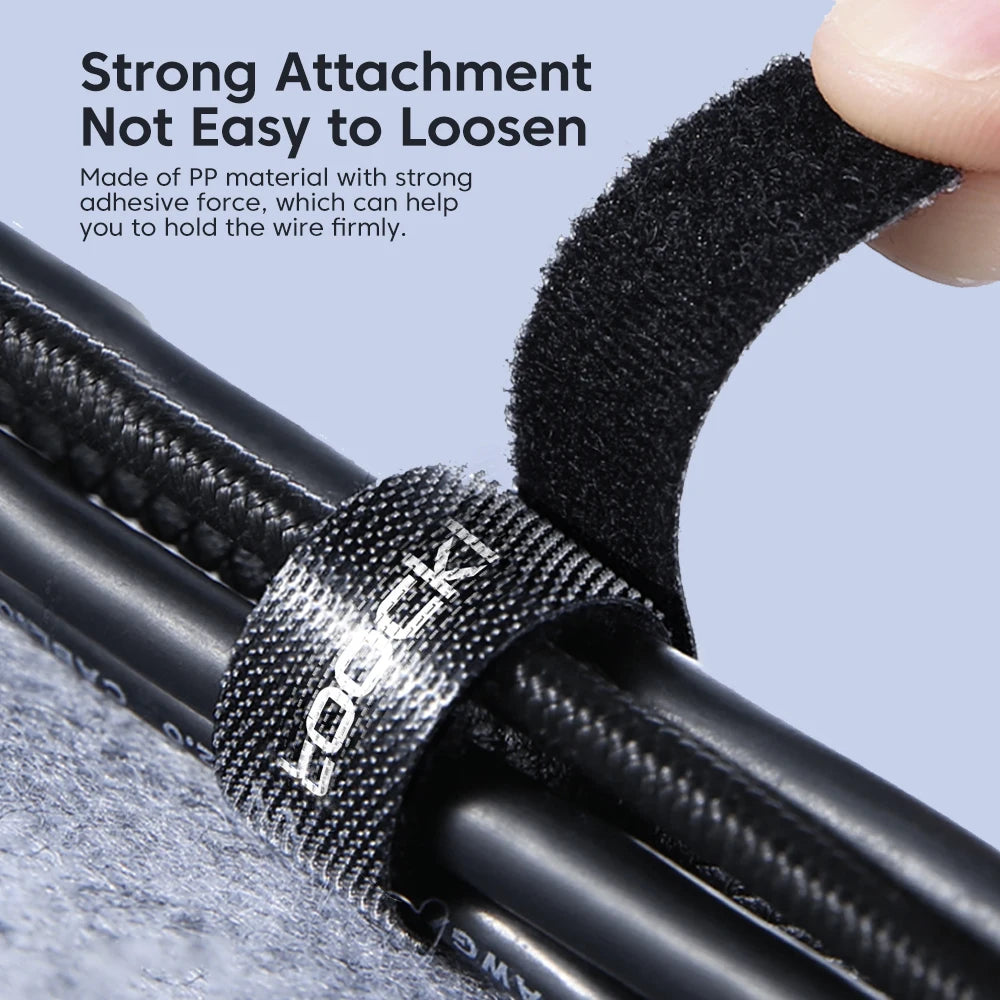Toocki Cable Organizer & Wire Winder — USB Cable Management Protector for iPhone, Samsung & Earphones
