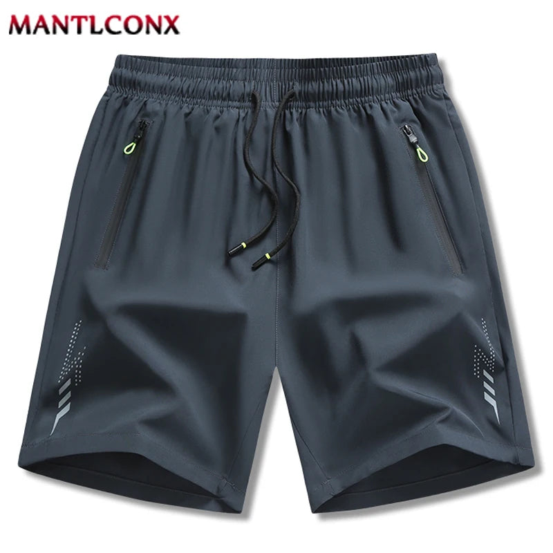Men's Quick-Dry Sports Shorts — Breathable Running & Football Shorts