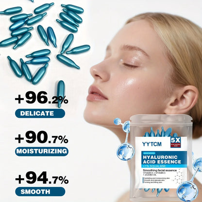 Hyaluronic Acid Deep Moisturizing Capsule Essence — Brightening Skin Serum (0.4g x 30 Capsules)