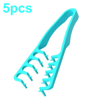 Volumizing Wide-Tooth Hair Styling Comb — Fluffy Texture Curling Tool for All Hair Types