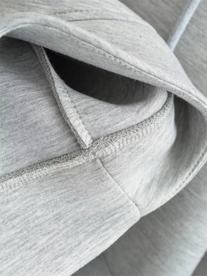 KEYANKETIAN Oversized Zip-Up Hoodie — Unisex High Street Sweatshirt