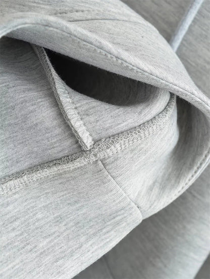 KEYANKETIAN Oversized Zip-Up Hoodie — Unisex High Street Sweatshirt
