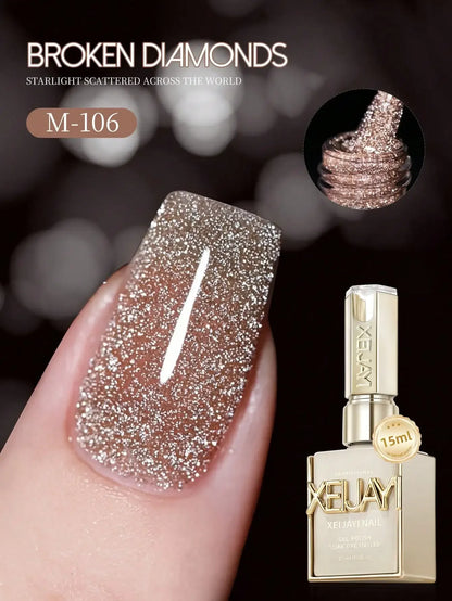 Pale Yellow Gel Nail Polish — Pure Soak-Off No-Wipe UV LED Formula, 15ml
