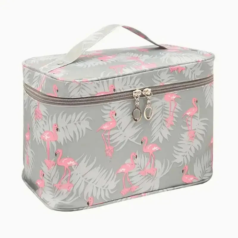 Large Capacity Makeup Bag — Multi-Compartment Home & Travel Organizer