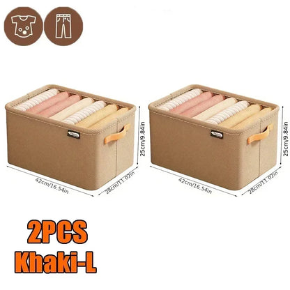Non-Woven Wardrobe Clothes Organizer – M, L & XL