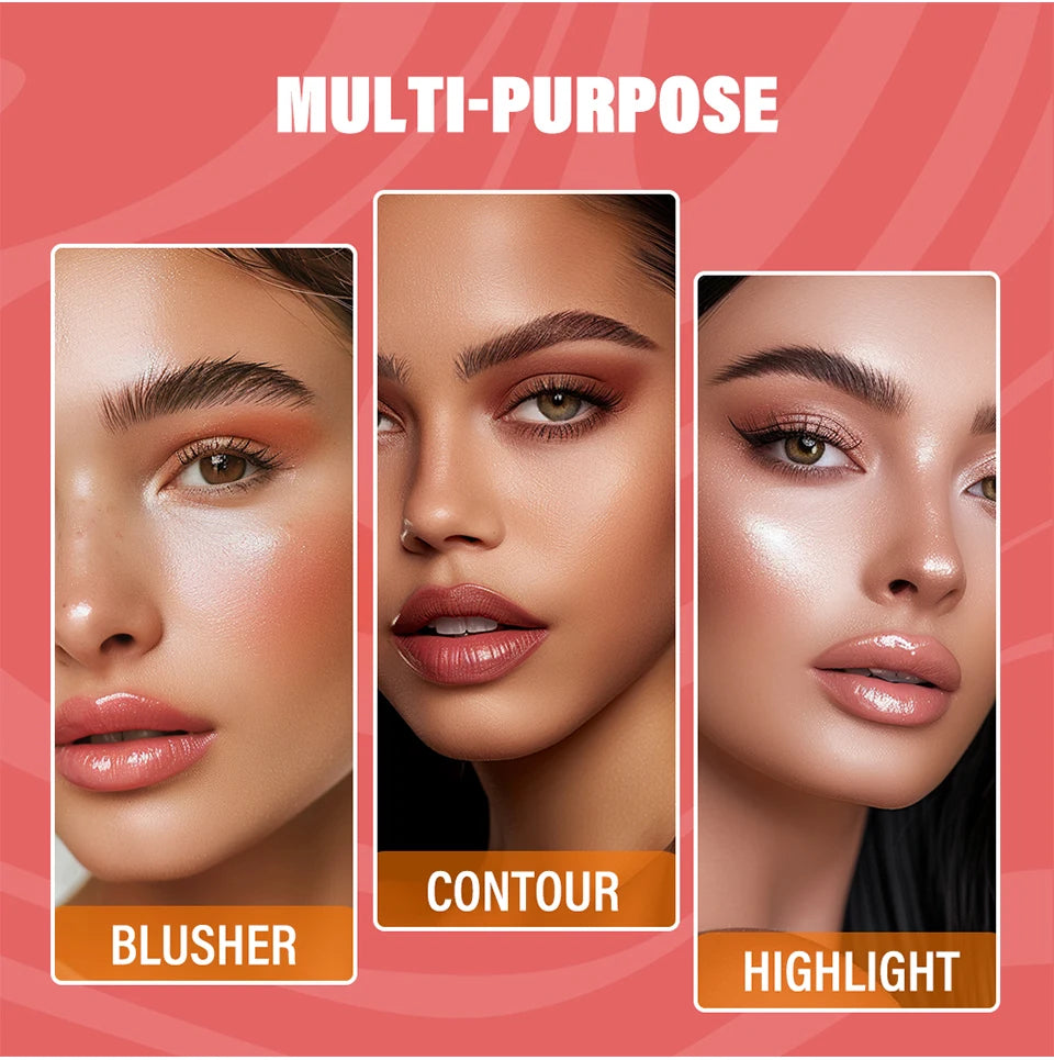 Lakerain Butter Bronzer Cream — Waterproof Shimmer Blush & Silky Monochrome Korean Face Cosmetic for Women