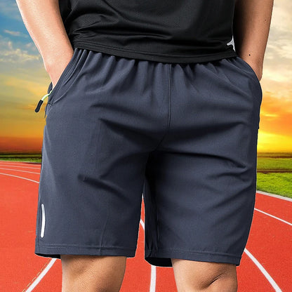 Men's Quick-Dry Sports Shorts — Breathable Running & Football Shorts