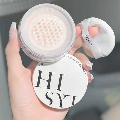 Translucent Makeup Setting Powder — Waterproof Natural Finish Loose Powder for Long-Lasting Hold