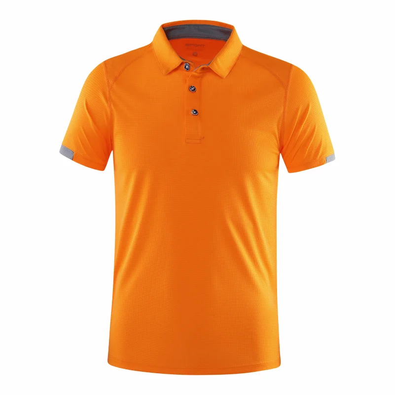 Men's Quick-Dry Sports POLO Shirt — Breathable Short Sleeve Cycling & Fitness Top