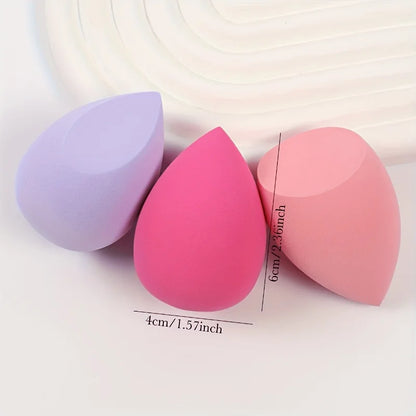 Hydrophilic Egg Makeup Sponge Set — Latex-Free Blenders for Foundation, Powder, Contour & Highlight (7/18 Pcs)