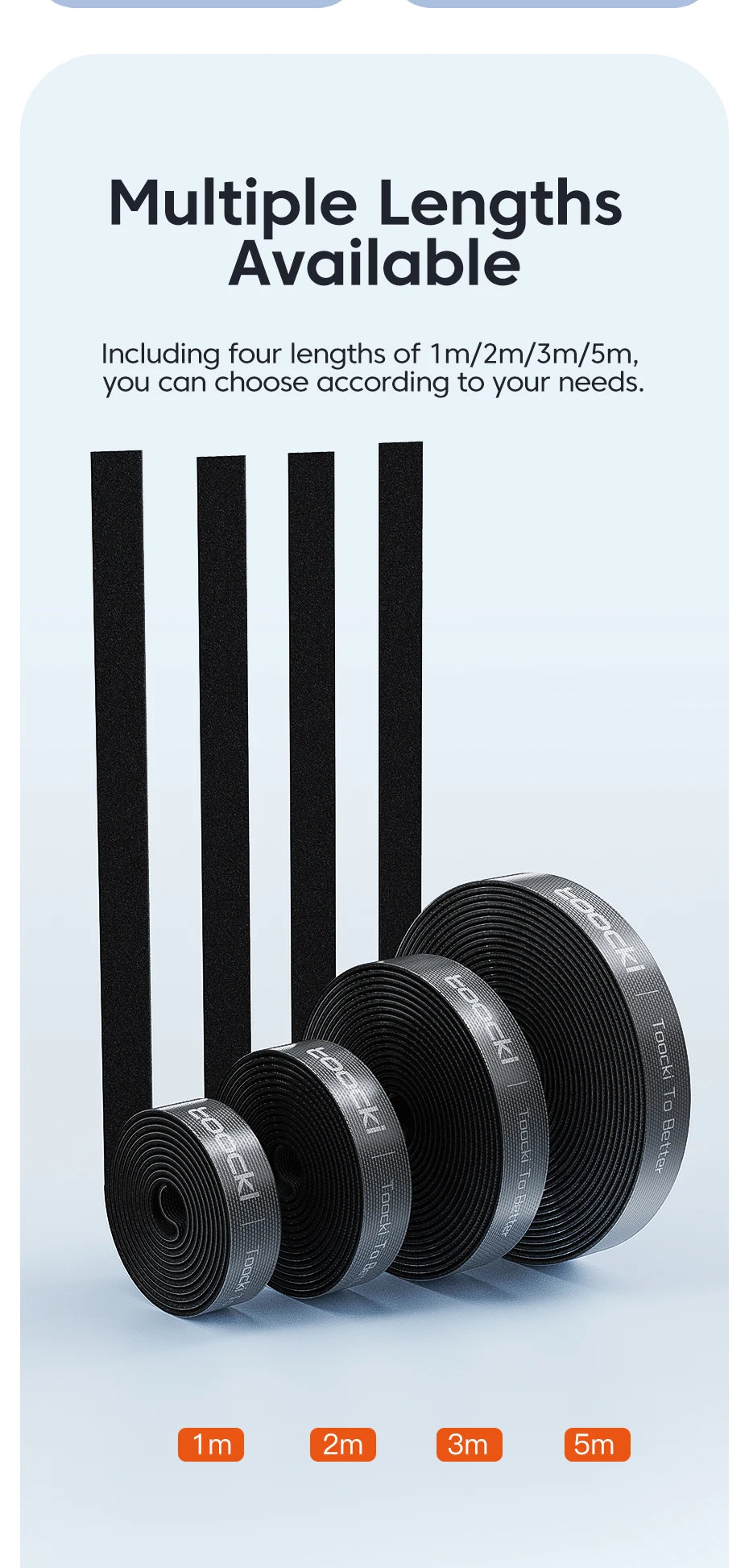 Toocki Cable Organizer & Wire Winder — USB Cable Management Protector for iPhone, Samsung & Earphones