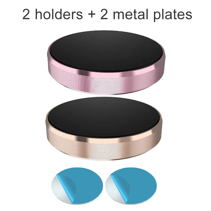Magnetic Car Phone Holder — Universal Dashboard Mount for iPhone, Samsung, Xiaomi & Huawei