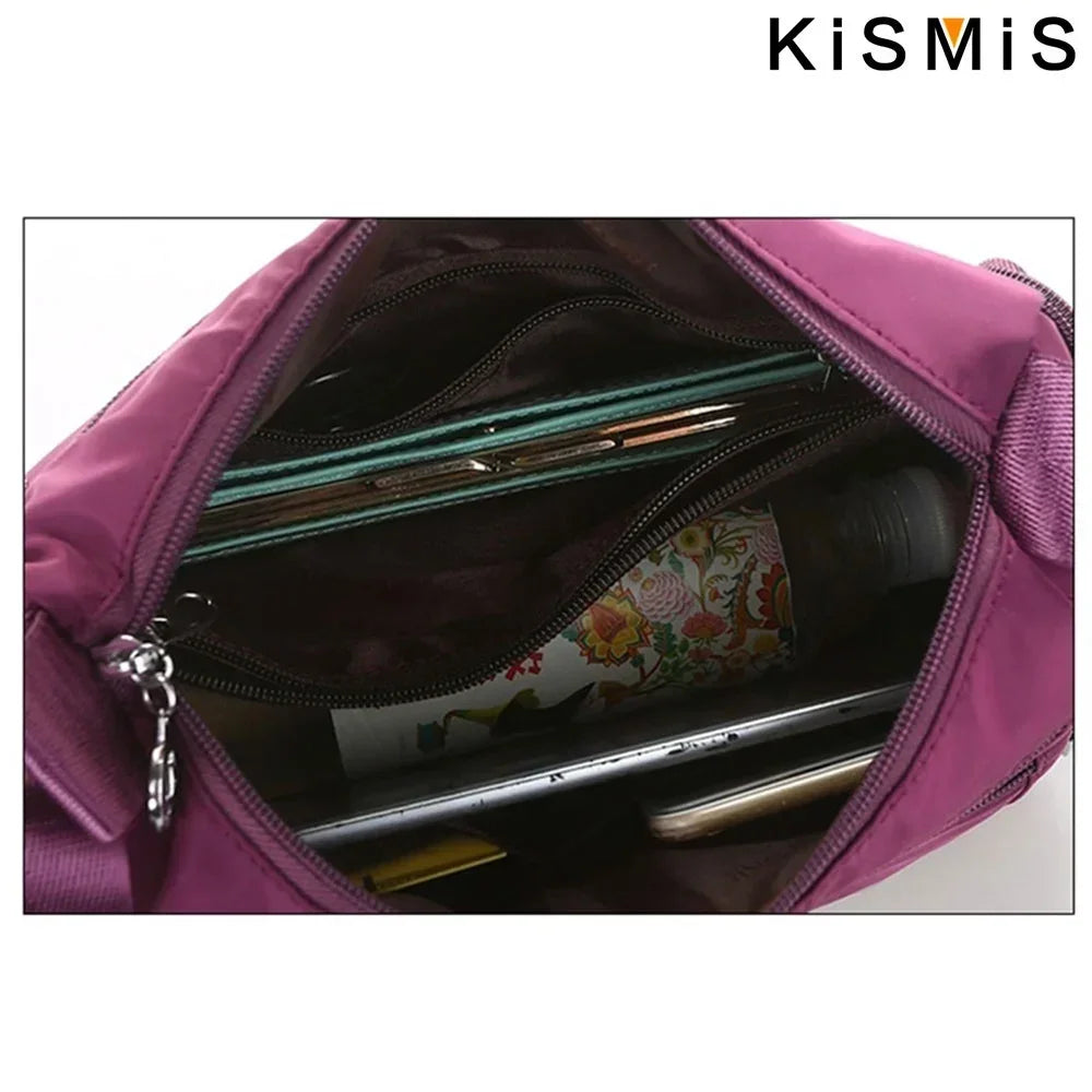 Women's Waterproof Crossbody Bag — Casual Oxford Shoulder & Messenger Bag