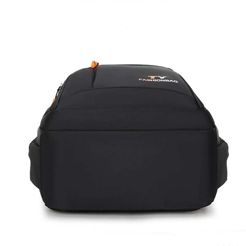 Neutral Nylon Business & Travel Backpack — Unisex Laptop Bag for Work, School & Travel