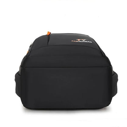 Neutral Nylon Business & Travel Backpack — Unisex Laptop Bag for Work, School & Travel