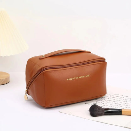Pillow Makeup Bag — Luxury Travel Cosmetic Organizer for Women