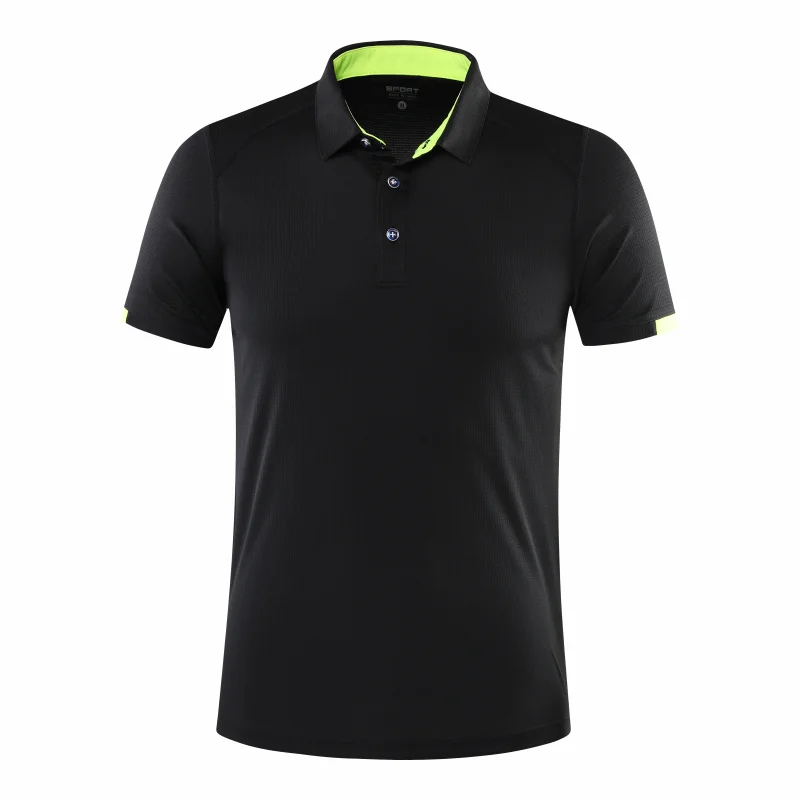 Men's Quick-Dry Sports POLO Shirt — Breathable Short Sleeve Cycling & Fitness Top