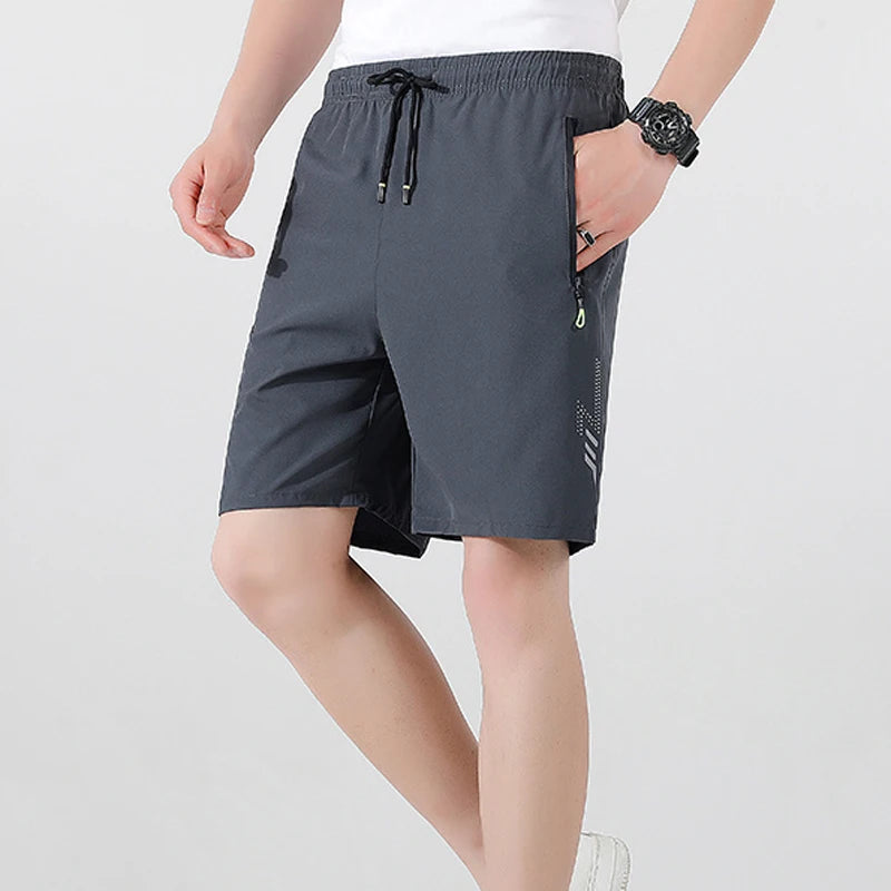 Men's Quick-Dry Sports Shorts — Breathable Running & Football Shorts