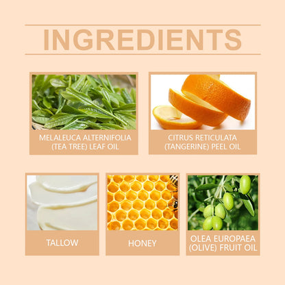 Tallow Honey Glow Cream — Hydrating Face & Body Moisturizer for Firming & Brightening