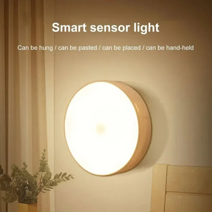 Smart Cabinet Light with Motion Sensor — USB Rechargeable Wireless Magnetic Under-Cabinet LED