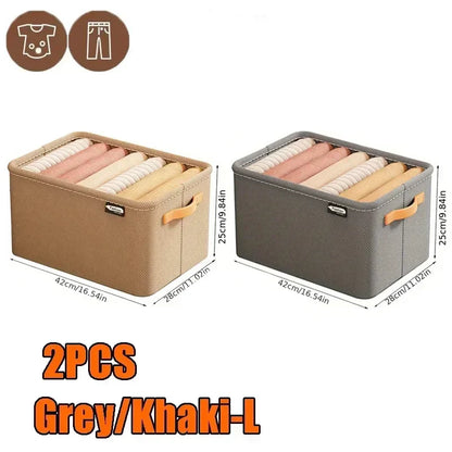 Non-Woven Wardrobe Clothes Organizer – M, L & XL