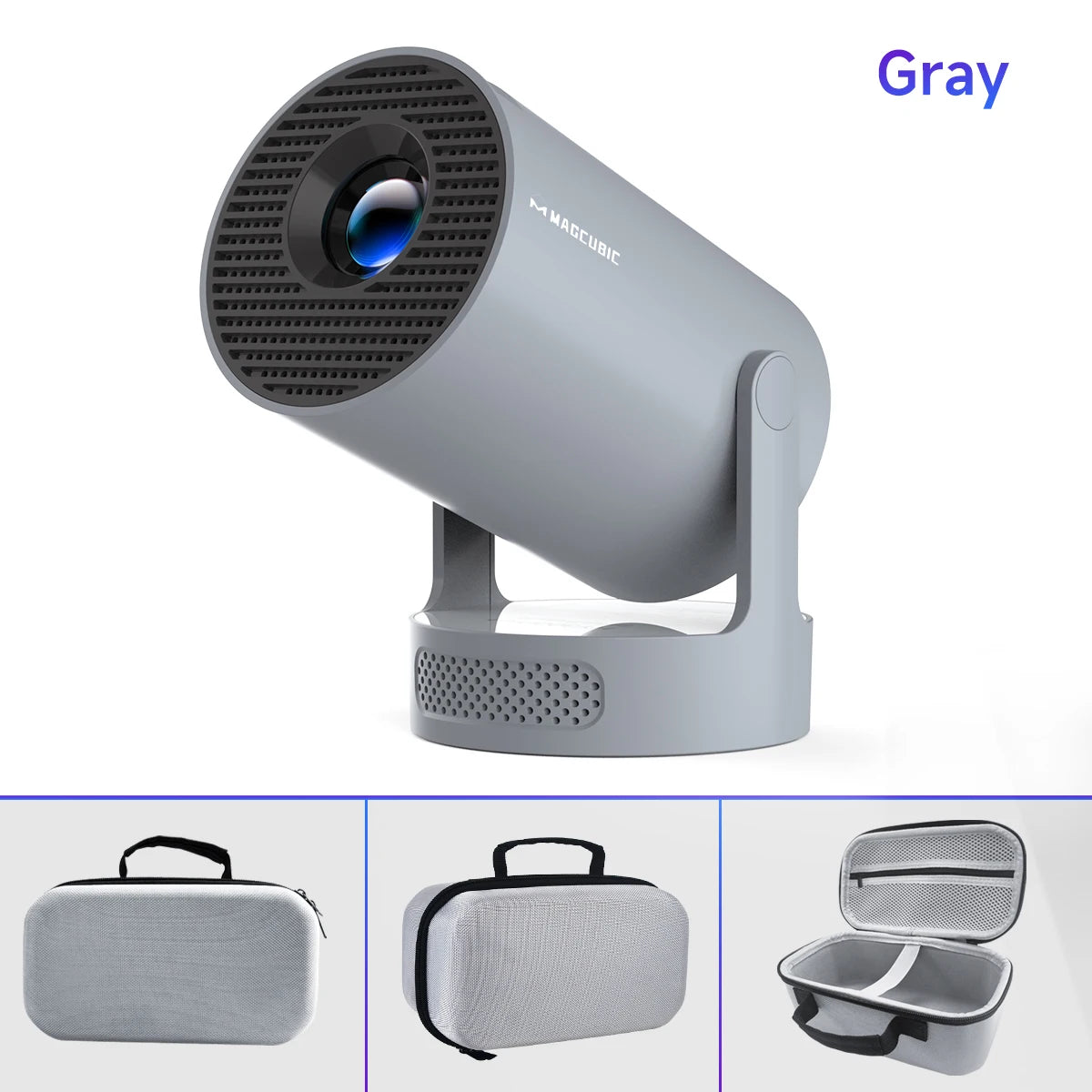 Magcubic HY300 Pro+ 8K WiFi 6 Projector — 290 ANSI Android 14, Bluetooth 5.0 & 1280x720P Home Cinema & Outdoor Projector