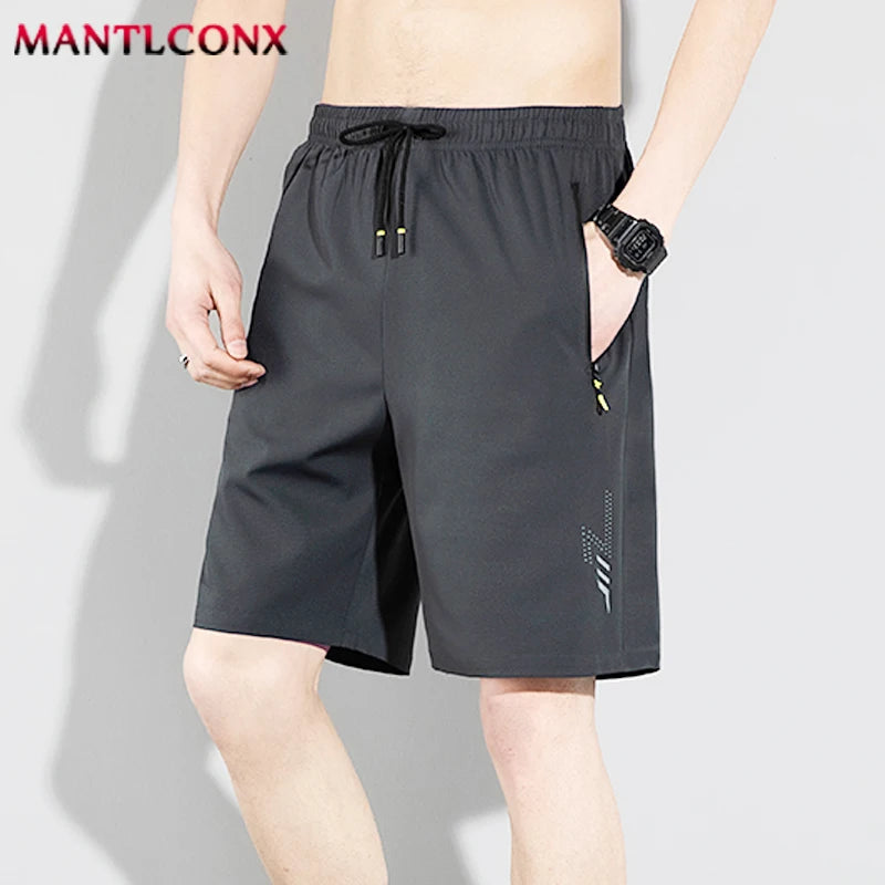Men's Quick-Dry Sports Shorts — Breathable Running & Football Shorts