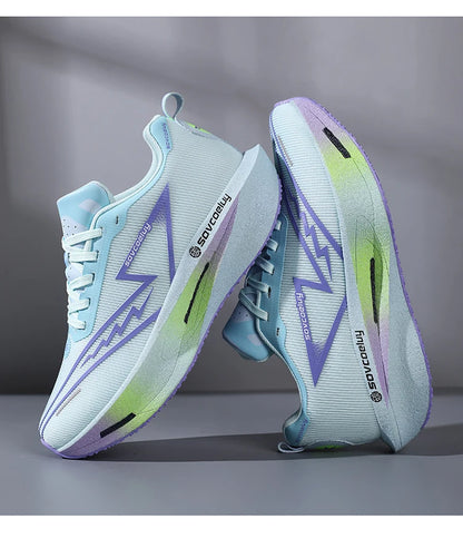Carbon Board Marathon Running Sneakers — Breathable Lightweight Athletic Shoes for Men & Women