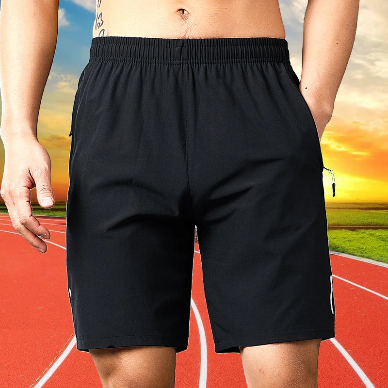 Men's Quick-Dry Sports Shorts — Breathable Running & Football Shorts