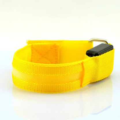 LED Safety Armband Light — USB Rechargeable Running & Cycling Wristband