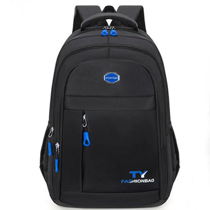 Neutral Nylon Business & Travel Backpack — Unisex Laptop Bag for Work, School & Travel